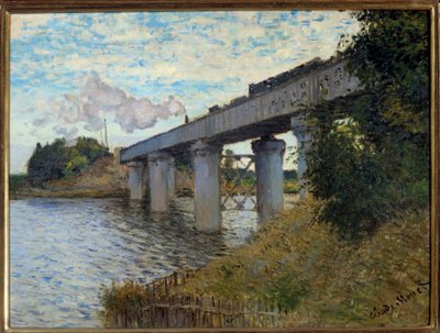 Rautatiesilta Argenteuilissa Claude Monet