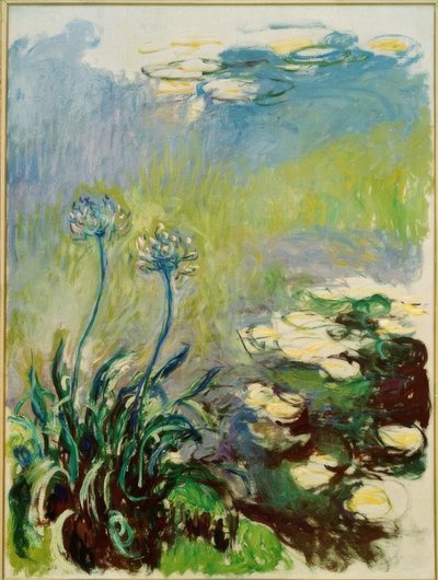 Les Agapanthes tekijältä Claude Monet