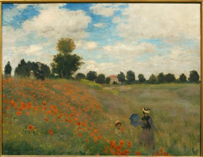 Les Coquelicots à Argenteuil tekijältä Claude Monet