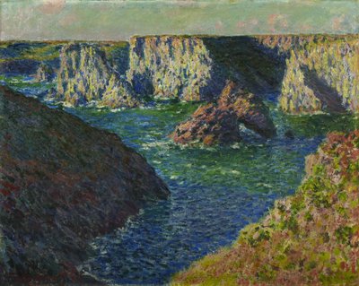 Belle-Ilen kalliot Belle-Ilen kalliot, 1886. tekijältä Claude Monet