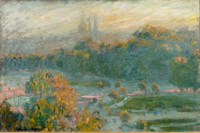 Les Tuileries, opiskelu tekijältä Claude Monet
