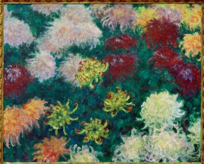 Krysanteemisänky tekijältä Claude Monet