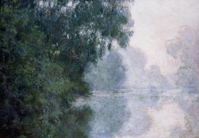Aamu Seinen varrella, Sumun vaikutus; Aamu Seinen varrella, Sumun vaikutus, 1897 tekijältä Claude Monet