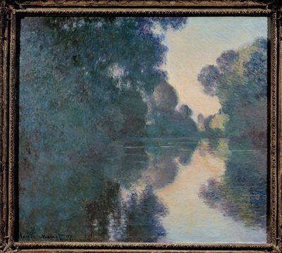 Aamu Seine-joella lähellä Givernyä tekijältä Claude Monet