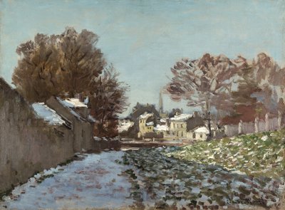 Lunta Argenteuilissa tekijältä Claude Monet