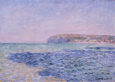 Shadows on the Sea, Pourvillen kalliot (Dieppe, Seine Maritime, Ranska) (Shadows on the Sea - The Cliffs at Pourville) - Claude Monet