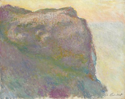 Kalliolla, Petit D"Ailly; Kalliolla, Petit Aillyssa, 1896 tekijältä Claude Monet