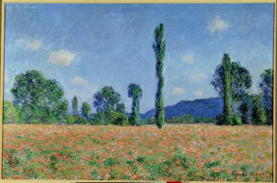 Unikkopelto, 1890 (öljy kankaalle) tekijältä Claude Monet
