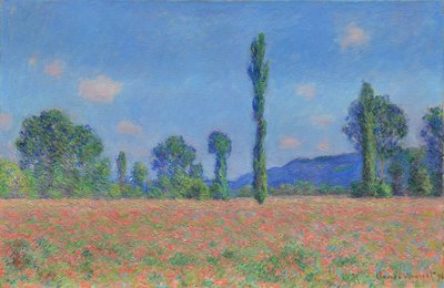 Unikkokenttä (Giverny) tekijältä Claude Monet