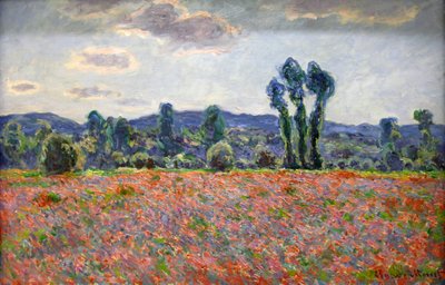 "Unikkopelto", 1887 tekijältä Claude Monet