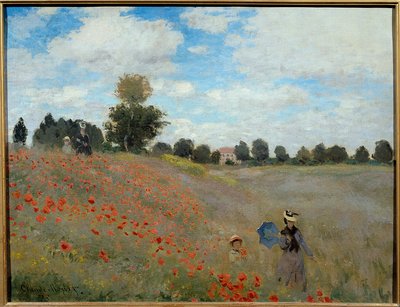 Unikkopeltoja lähellä Argenteuilia tekijältä Claude Monet