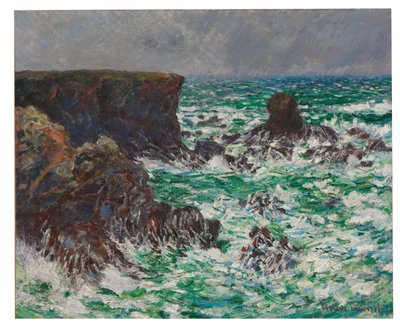 Port Cotton: Leijona, 1886 tekijältä Claude Monet