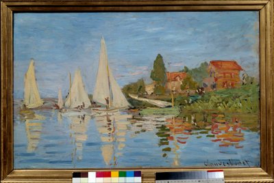 Regatta Argenteuilissa tekijältä Claude Monet