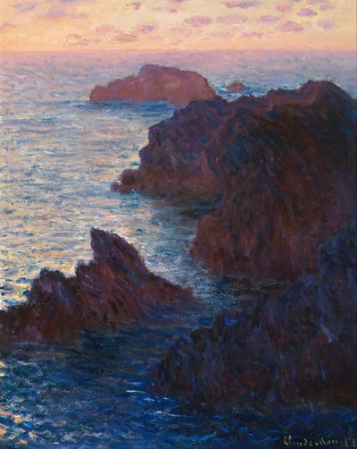 Kalliot Belle-ilessa, Port-Domois tekijältä Claude Monet