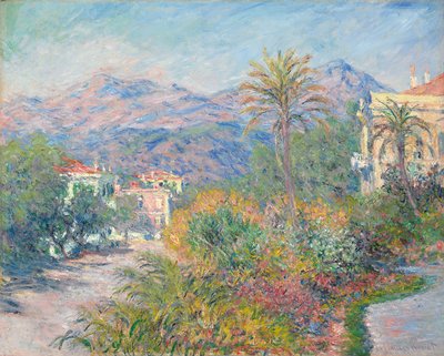 Roomalainen tie Bordigherassa; Roomalainen tie Bordigherassa, 1884 tekijältä Claude Monet