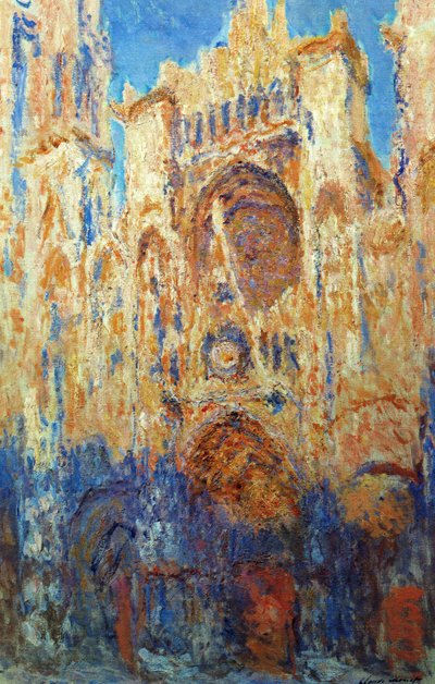 Rouenin katedraali tekijältä Claude Monet