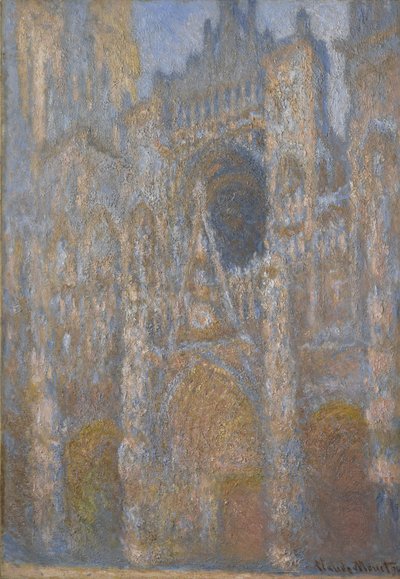 Rouenin katedraali, julkisivu, n. 1892-1894 tekijältä Claude Monet