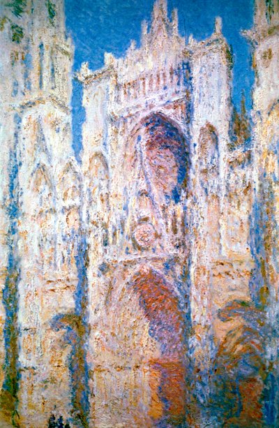 Rouenin katedraali, Harmony in Blue and Gold, 1894 tekijältä Claude Monet