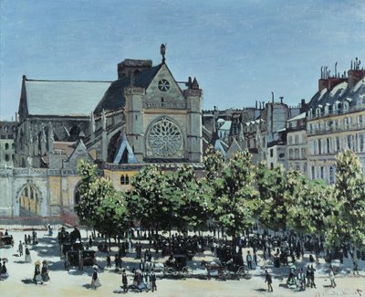 Saint-Germain the Auxerrois, 1867 tekijältä Claude Monet
