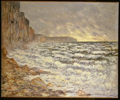 Merenranta, Fecamp tekijältä Claude Monet