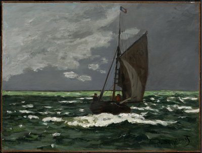 Merimaisema, myrsky tekijältä Claude Monet
