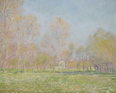 Kevät Givernyssä, 1890 tekijältä Claude Monet