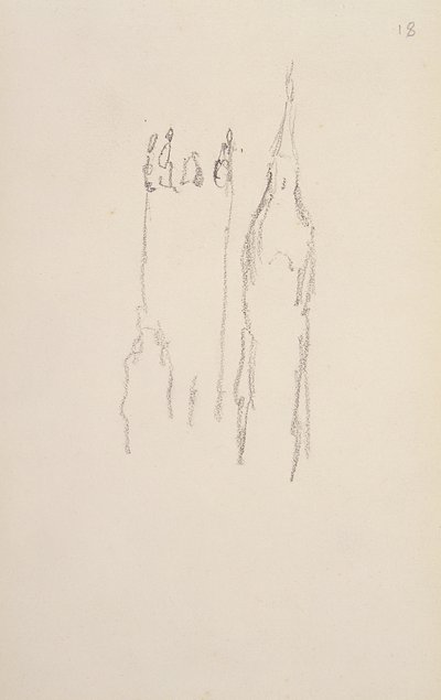 Study for London -sarja, Houses of Parliament tekijältä Claude Monet
