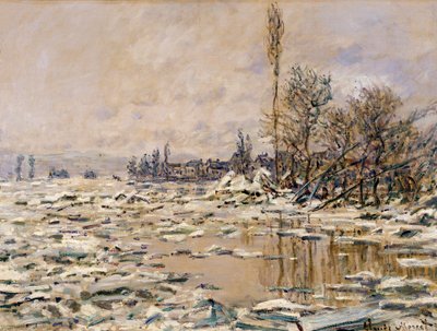 Jään hajoaminen tekijältä Claude Monet