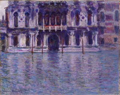 Contarinin palatsi, 1908 tekijältä Claude Monet