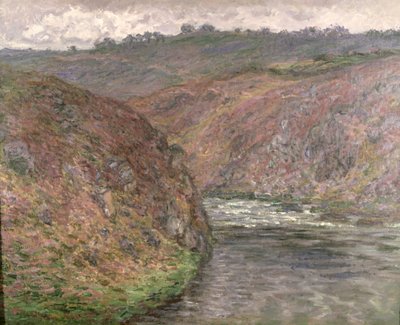 Creuse, pimeä sää tekijältä Claude Monet