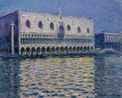 Dogen palatsi Venetsiassa tekijältä Claude Monet