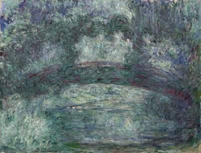 Japanilainen silta tekijältä Claude Monet