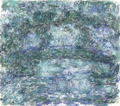 Japanilainen silta; Japanilainen silta, n. 1918-1924 tekijältä Claude Monet