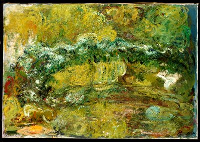 Japanilainen silta, n. 1918-24 tekijältä Claude Monet