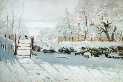 Harakka tekijältä Claude Monet