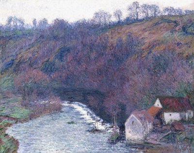 Vervyn tehdas, 1889 tekijältä Claude Monet