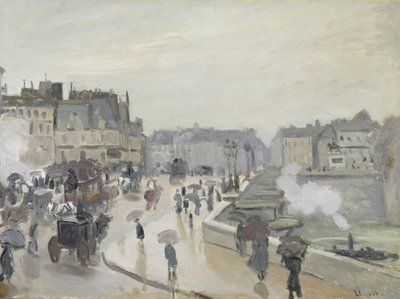 Pont Neuf tekijältä Claude Monet