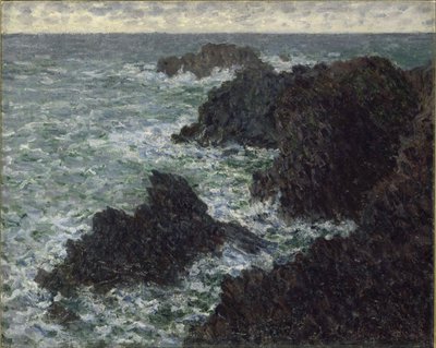 The Rocks at Belle-Ile, The Wild Coast, 1886. tekijältä Claude Monet