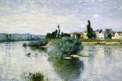 Seine Lavacourtissa tekijältä Claude Monet