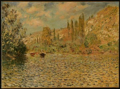 Seine Vetheuilissa tekijältä Claude Monet
