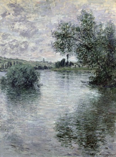 Seine Vetheuilissa tekijältä Claude Monet