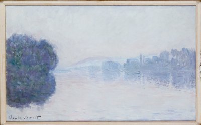 Seine lähellä Vernonia, Morning Effect, n. 1894 tekijältä Claude Monet