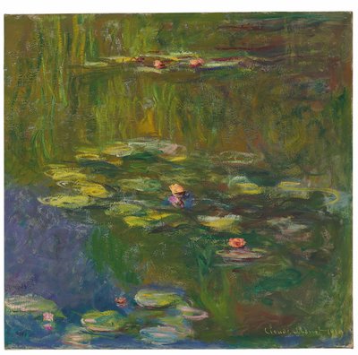 Water Lily Pond, 1919 tekijältä Claude Monet