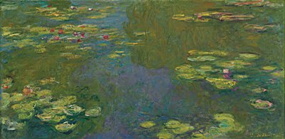 Waterlily Pond; Lummelampi, 1919 tekijältä Claude Monet