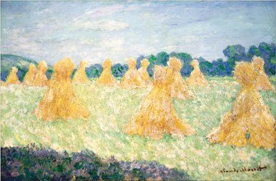 The Young Ladies of Giverny, Sun Effect, 1894 tekijältä Claude Monet