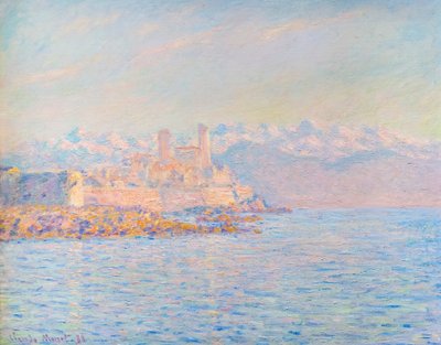 Vanha linnoitus Antibesissa tekijältä Claude Monet