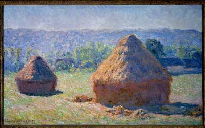 Pyörät, loppukesästä Giverny Paintingissa Claude Monet (1840-1926) 1891 Dim. 0,6x1 m Pariisi, musee d