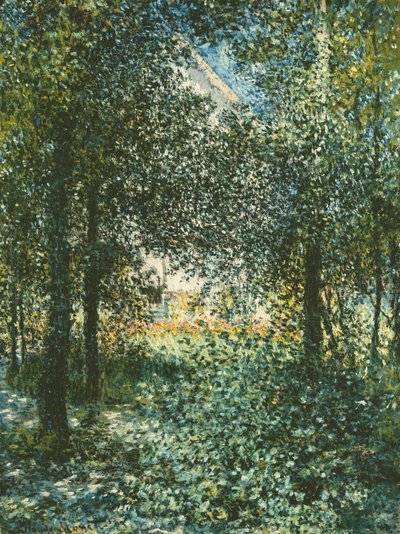 Thicket: Argenteuilin talo, 1876 tekijältä Claude Monet
