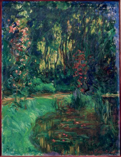 Givernyn lammen nurkka tekijältä Claude Monet