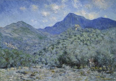 Hyvä laakso, lähellä Bordigheraa tekijältä Claude Monet
